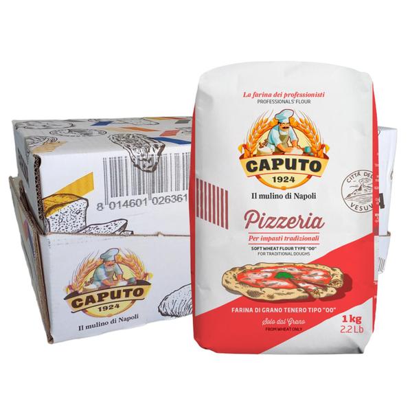 Imagem de Pack c/ 10  Farinha 0 Italiana Caputo Pizzeria 1kg