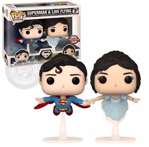 Imagem de Pack c/2 Bonecos Funko Pop Movies Superman & Lois Flying