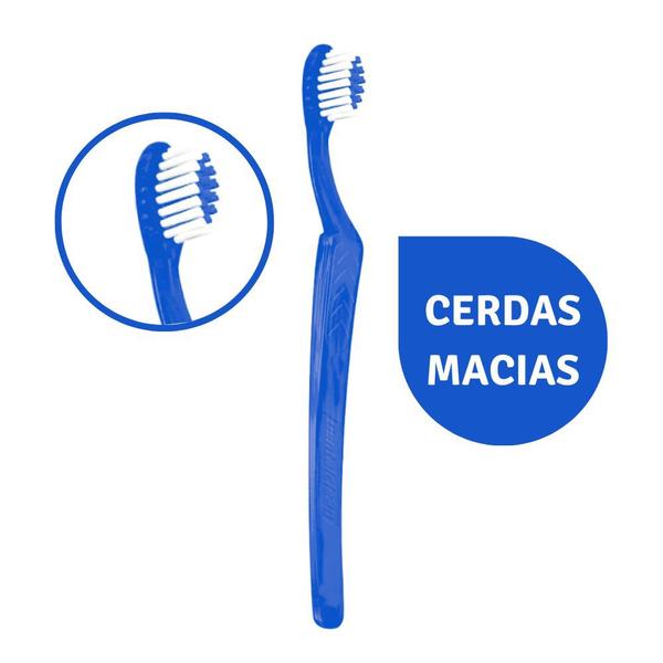 Imagem de Pack C/2 Escova de Dente Infantil Macia Basica Dentalclean