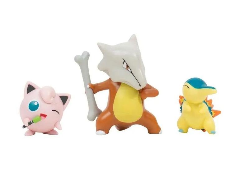 Imagem de Pack c/ 3 Bonecos Pokémon Battle Figure Set - Jazwares