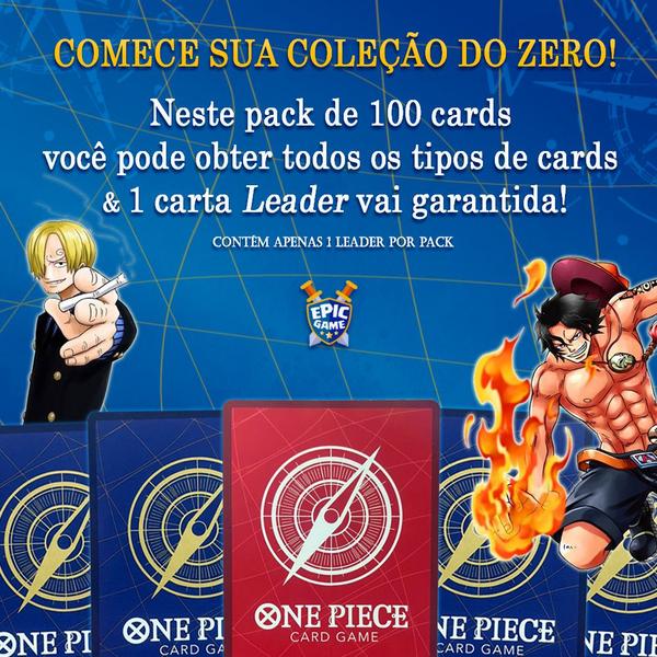 Imagem de Pack Cartas One Piece Aleatórias Sem Repetidas Bandai