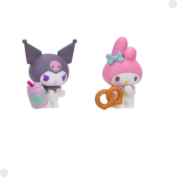 Imagem de Pack Com 2 Bonecas Kuromi e My Melody 5cm 3870 Sunny