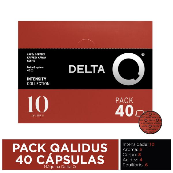 Imagem de Pack Com 40 Capsulas Para Cafeteira Delta Q Qalidus Int 10