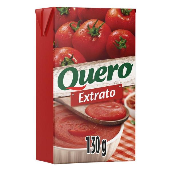 Pack Com 48 Extratos De Tomate Quero Tetra Pack 130g Imagem de Pack Com 48 Extratos De Tomate Quero Tetra Pack 130g