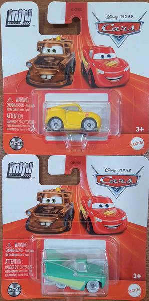 Imagem de Pack com 6 pçs Miniaturas Disney Pixar Carros Hot Wheels