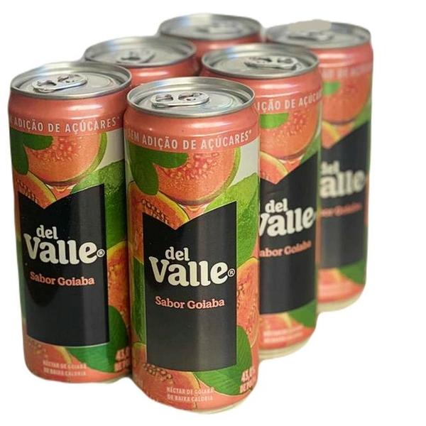 Imagem de Pack Com 6x Sucos Del Valle Goiaba Sem Açúcar 290ml