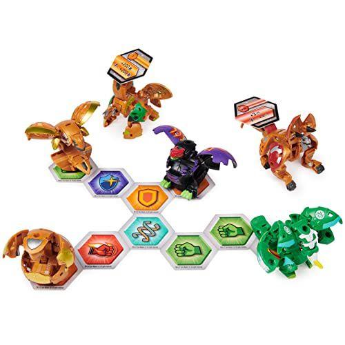 Imagem de Pack de Bakugan Armored Alliance Unbox & Brawl c/6 excls. p/crianças 6+ - Excl. Amazon