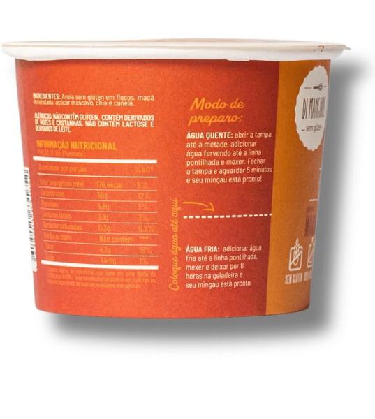PACK DEGUSTAÇÃO 6 UNIDADES Mingau de Aveia (pronto em 05 minutos) - Di Mangiare Imagem de PACK DEGUSTAÇÃO 6 UNIDADES Mingau de Aveia (pronto em 05 minutos)