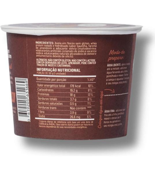 PACK DEGUSTAÇÃO 6 UNIDADES Mingau de Aveia (pronto em 05 minutos) - Di Mangiare Imagem de PACK DEGUSTAÇÃO 6 UNIDADES Mingau de Aveia (pronto em 05 minutos)