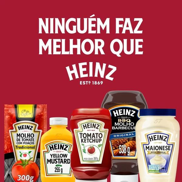 Imagem de Pack Heinz Ketchup 397g + Maionese 215g + Mostarda 255g