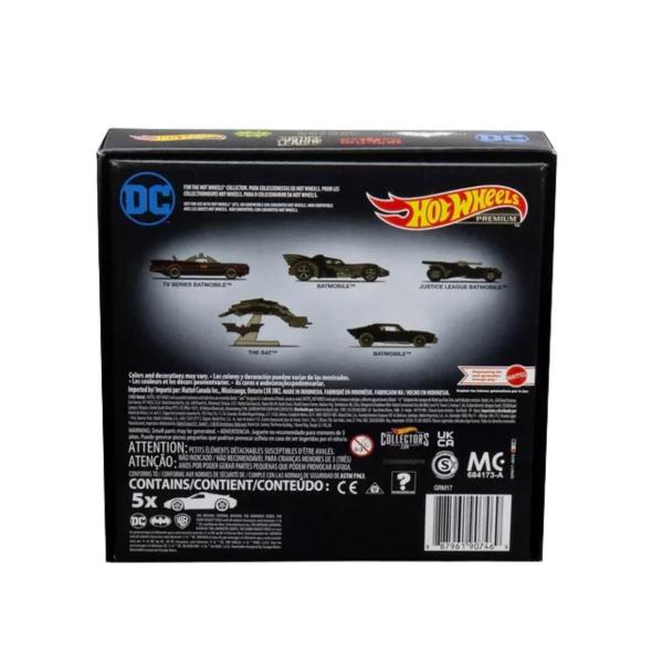 Imagem de Pack miniaturas hot wheels premium dc batman grm17