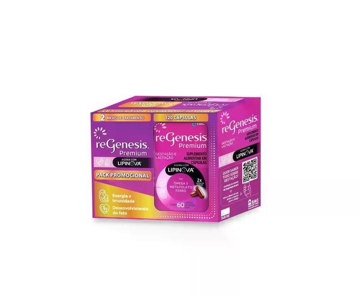 Imagem de Pack Promocional Regenesis Premium 120 Cápsulas Gelatinosas Moles