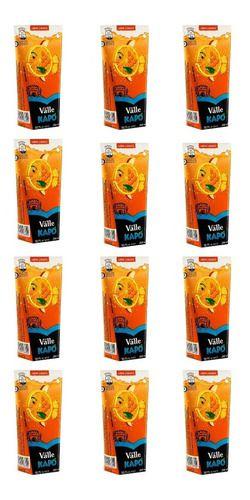 Pack Suco De Laranja Kapo 200ml 12 Unidades - Del Valle Imagem de Pack Suco De Laranja Kapo 200ml 12 Unidades