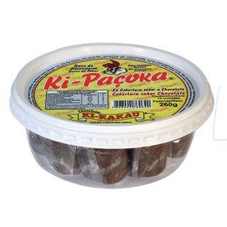 Imagem de Paçoca Coberta com Chocolate Ki-Kakau Pote C/12unid - 260g