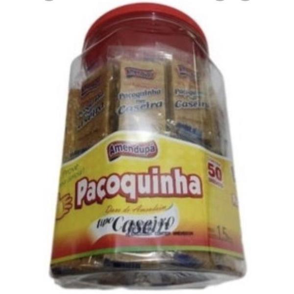 Paçoca Paçoquinha Caseira 30g C/50 Unids - Amendupã Imagem de Paçoca Paçoquinha Caseira 30g C/50 Unids - Amendupã