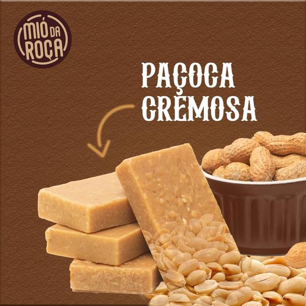 Imagem de Paçoca Paçoquinha De Amendoim Caseira Tradicional Caixa C/ 20un - 1,1kg 