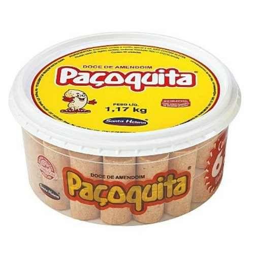 Paçoca Rolha Desembrulhada Pacoquita C/65un - Santa Helena Imagem de Paçoca Rolha Desembrulhada Pacoquita C/65un - Santa Helena