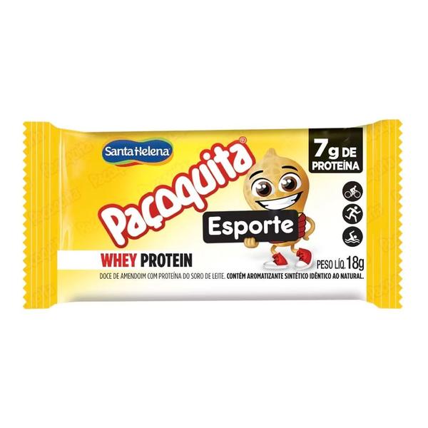 Imagem de Paçoquita Esporte Santa Helena Whey Protein 18g