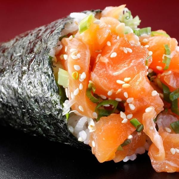 Imagem de Pacote 10 Folhas Alga Nori Para Suhi Temaki Samjin