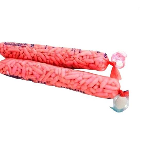 Pacote 150 saquinhos Flocos arrozinho Doce Cosme e Damião - Blook Imagem de Pacote 150 saquinhos Flocos arrozinho Doce Cosme e Damião