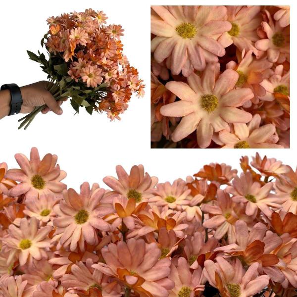 Imagem de Pacote 18 Buquês de Margaridas 35 cm Flores Artificiais Decoração Desconto e Baixa Manutenção - DE4423