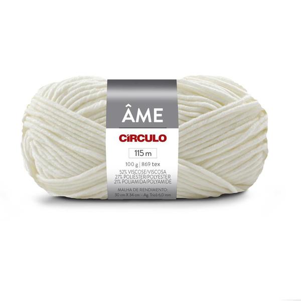 Imagem de Pacote 5 Lã ÂME 100g Circulo - Tex 869, 115m (52% Viscose/27% Poliester/21% Poliamida)