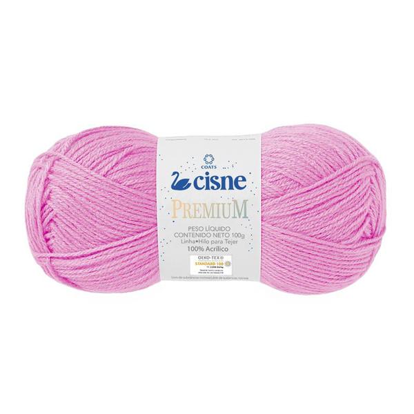 Imagem de Pacote 5 Lã Cisne Premium 100g 280m TEX 357 100% acrilico