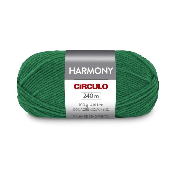 Imagem de Pacote 5 Lã Harmony Circulo 100g 240m Tex 416 (500g)