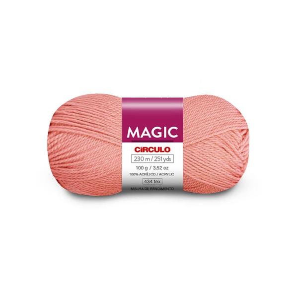 Imagem de Pacote 5 Lã Magic 100g Circulo Tex 434 230 metros 100% acrilico (cores vibrantes)