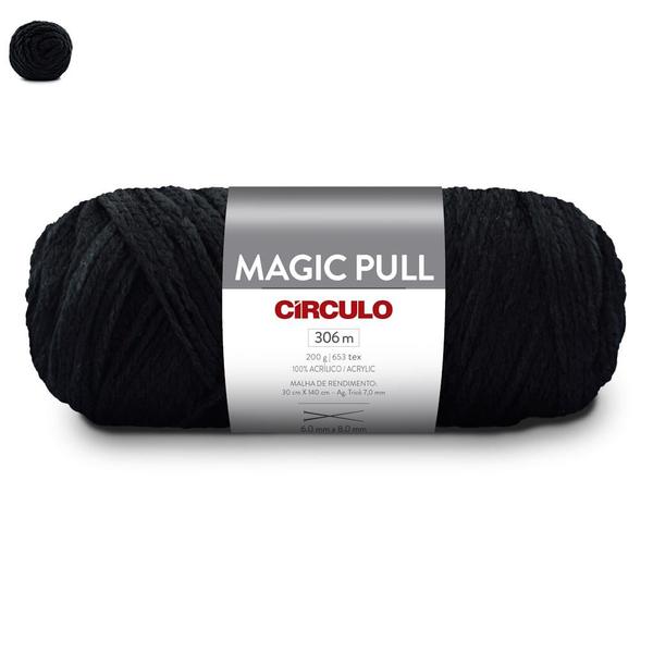 Imagem de Pacote 5 Lã Magic Pull 200g Circulo - Tex 653, 306m (efeito de listras)