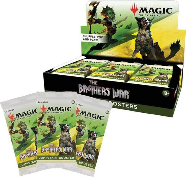 Pacote Booster Magic The Gathering Brothers' War Jumpstart - Wizards of the Coast Imagem de Pacote Booster Magic The Gathering Brothers' War Jumpstart