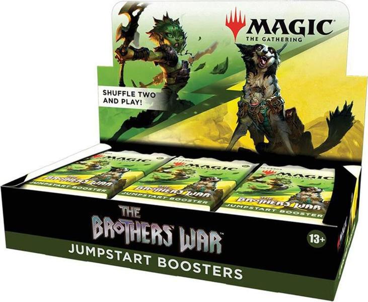 Pacote Booster Magic The Gathering Brothers' War Jumpstart - Wizards of the Coast Imagem de Pacote Booster Magic The Gathering Brothers' War Jumpstart