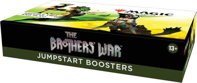 Pacote Booster Magic The Gathering Brothers' War Jumpstart - Wizards of the Coast Imagem de Pacote Booster Magic The Gathering Brothers' War Jumpstart
