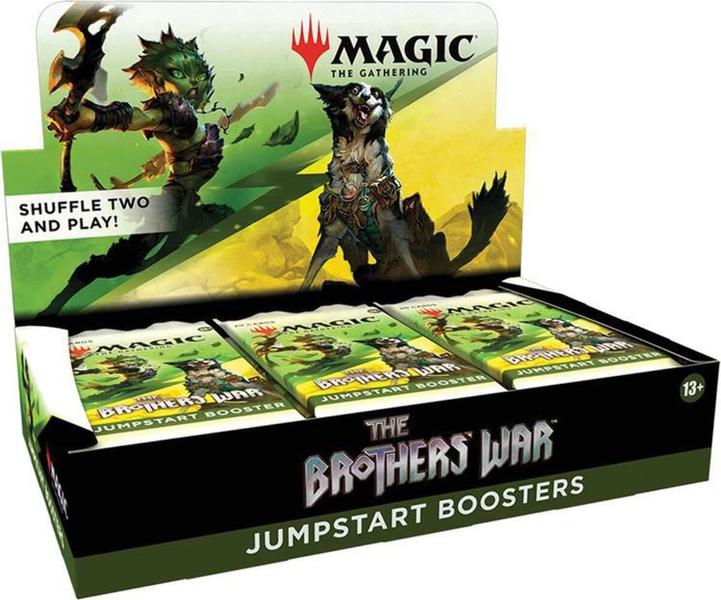 Pacote Booster Magic The Gathering Brothers' War Jumpstart - Wizards of the Coast Imagem de Pacote Booster Magic The Gathering Brothers' War Jumpstart