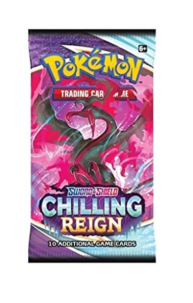 Imagem de Pacote Booster Pokémon TCG Sword & Shield Chilling Reign