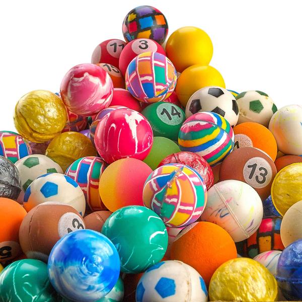 Imagem de Pacote Bouncy Balls Bedwina de 250 Hi Bounce Ball 27 mm