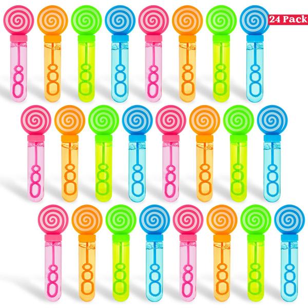 Imagem de Pacote Bubble Wands JOYIN Mini com solução de bolhas de 35 ml para crianças