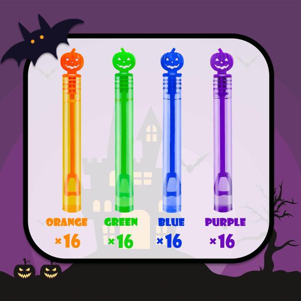 Imagem de Pacote Bubble Wands Kannove de Halloween 64 para lembrancinhas infantis