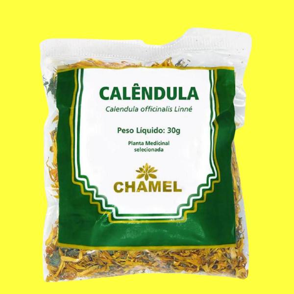 Imagem de Pacote Calêndula Para Chá 30g - Chamel