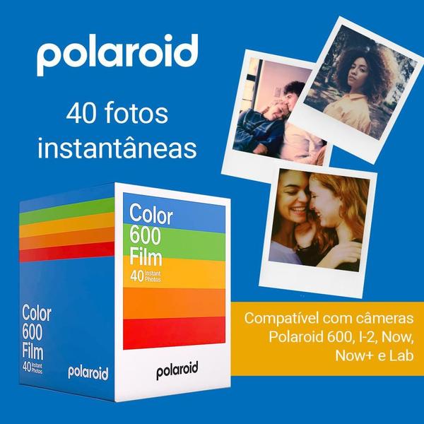 Pacote Color 600 c/40 Filmes - Polaroid Imagem de Pacote Color 600 c/40 Filmes - Polaroid