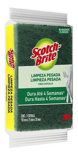 Imagem de Pacote Com 10 Esponja Multiuso Scotch Brite 3m - Lava Louças