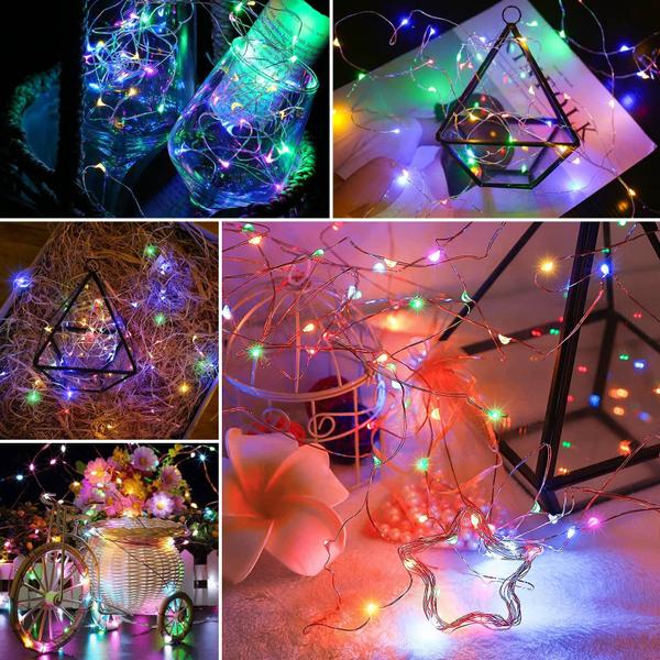 Imagem de Pacote com 12 unidades Fairy Lights ACVCY 20 LED de 2 m