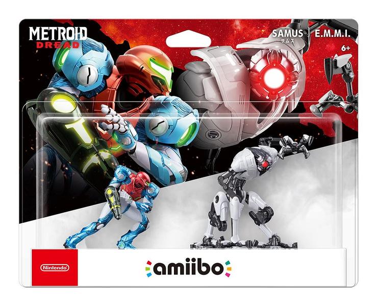 Imagem de Pacote com 2 Amiibo Nintendo Metroid Dread para Nintendo Switch