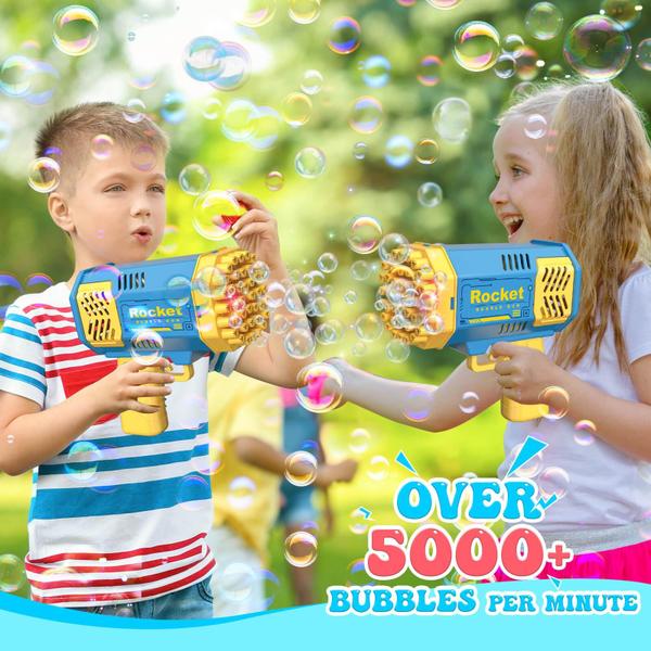 Imagem de Pacote com 2 Bubble Machine JONEG Toys com Bubble Solution Kids 3-8Y