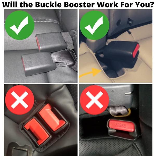 Imagem de Pacote com 2 unidades, Buckle Booster, sem BPA