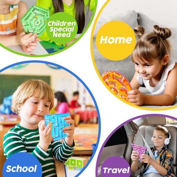 Pacote com 4 brinquedos Squishy Toys LESONG Sensory Fidget Toys para crianças Imagem de Pacote com 4 brinquedos Squishy Toys LESONG Sensory Fidget Toys para crianças