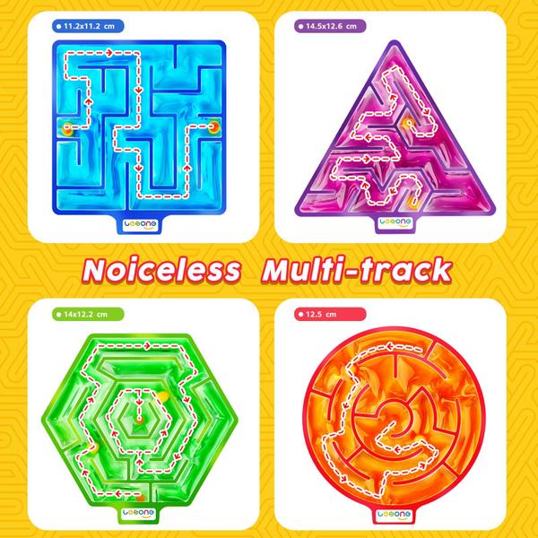Pacote com 4 brinquedos Squishy Toys LESONG Sensory Fidget Toys para crianças Imagem de Pacote com 4 brinquedos Squishy Toys LESONG Sensory Fidget Toys para crianças
