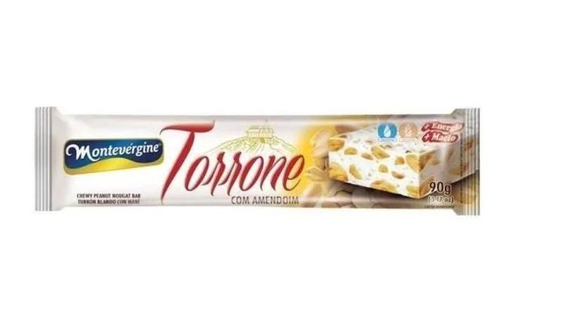 Pacote Com 48 Unidades Torrone Amendoim 90G - Montevérgine Imagem de Pacote Com 48 Unidades Torrone Amendoim 90G - Montevérgine