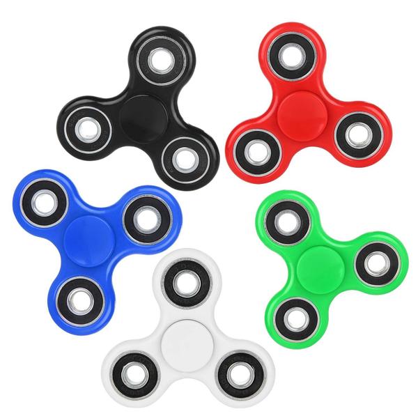 Imagem de Pacote com 5 brinquedos Fidget Spinners SCIONE para alívio do estresse