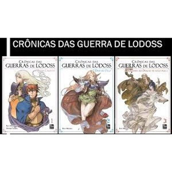 Imagem de Pacote CRÔNICAS DAS GUERRAS DE LODOSS  LIVRO 1 ao 3